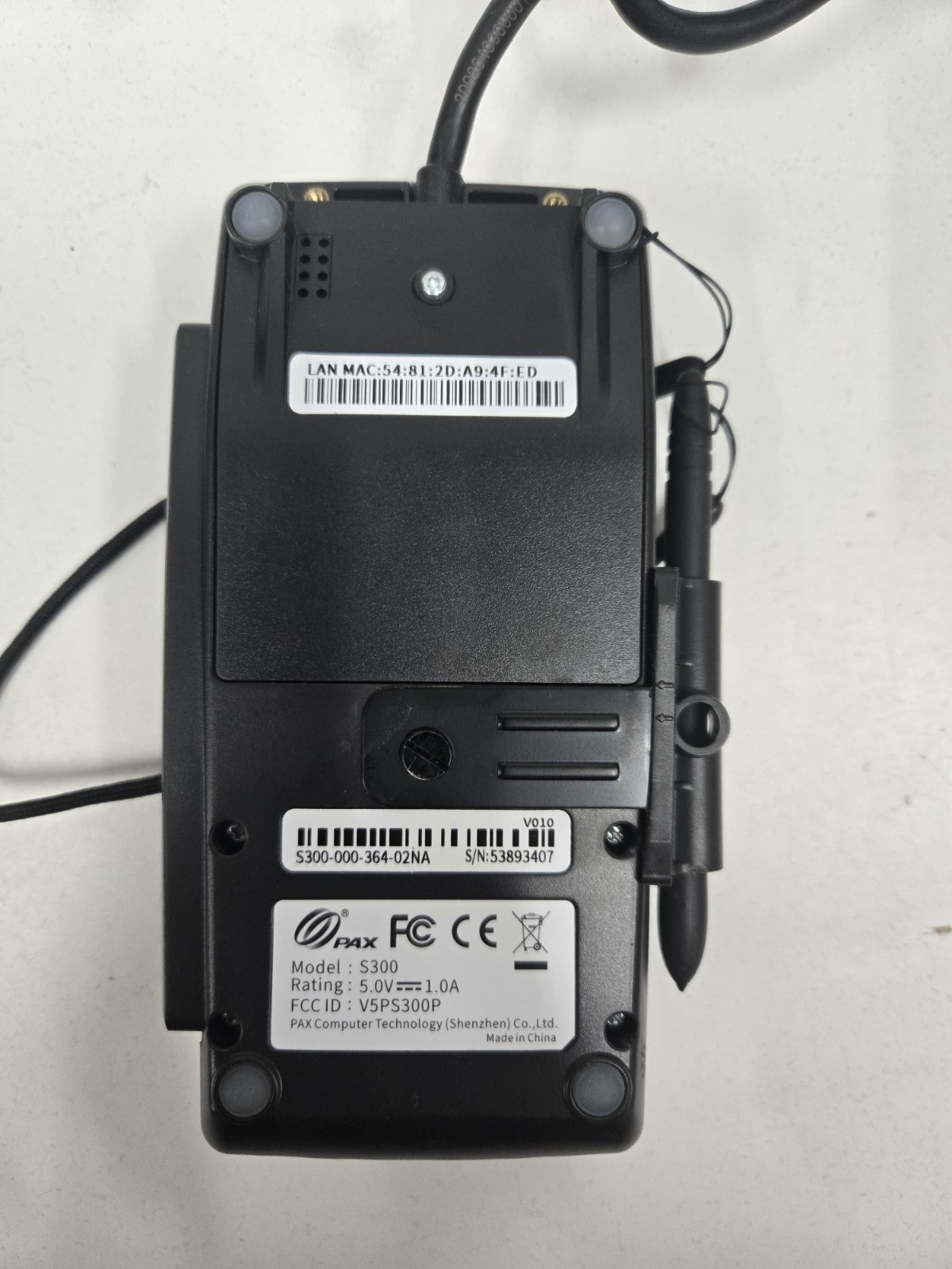 SpotON Pax S300 Credit Card Reader Payment Terminal Machine RESET TO DEFAULT