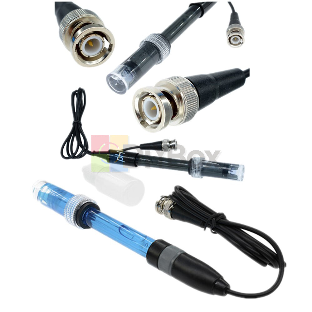 BNC Connector Electrode PH Probe Sensor For Aquarium Lab Controller Meter