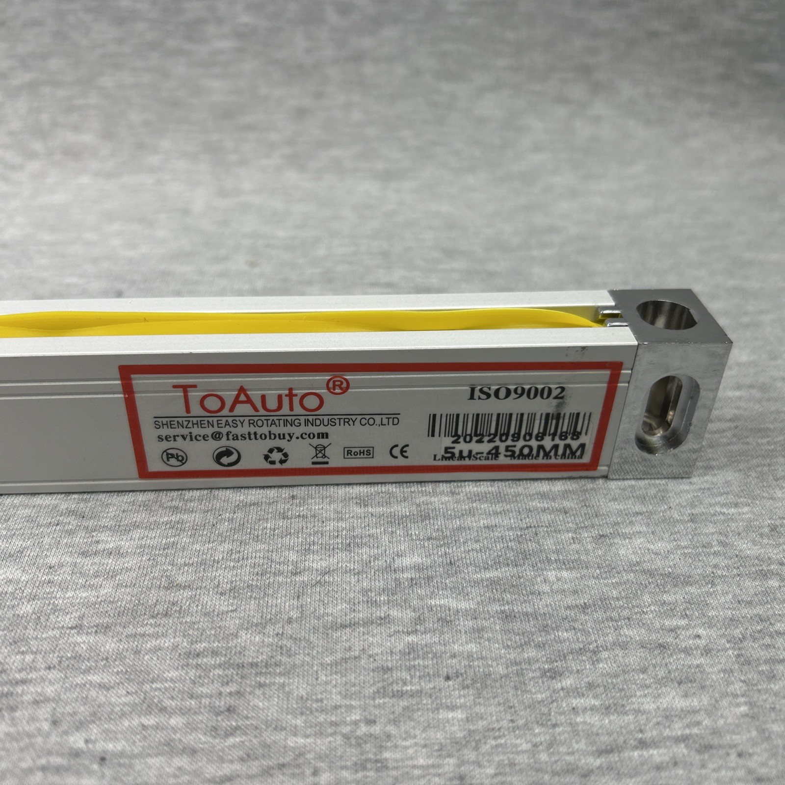 TOAUTO Digital Readout 2/3Axis DRO with Linear Scale 450mm 18”, 5um