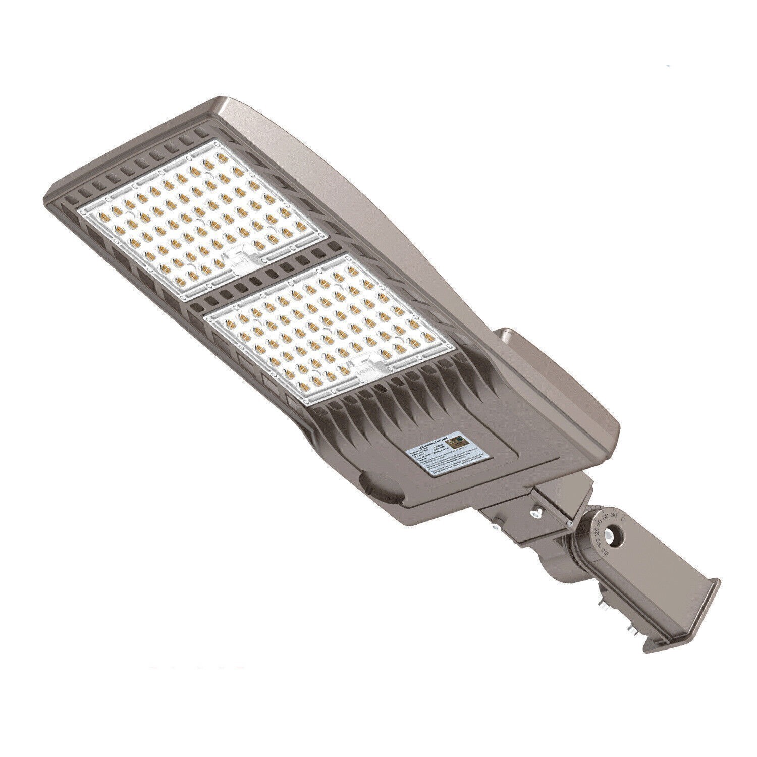 Commercial LED Stadium Light 277-480V 320W Shoebox Pole Security Street Lighting