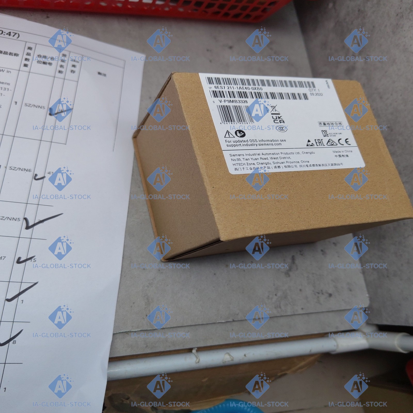 1pc New Sealed Siemens 6ES7211-1AE40-0XB0 1 Year warranty, Free Ship US STOCK
