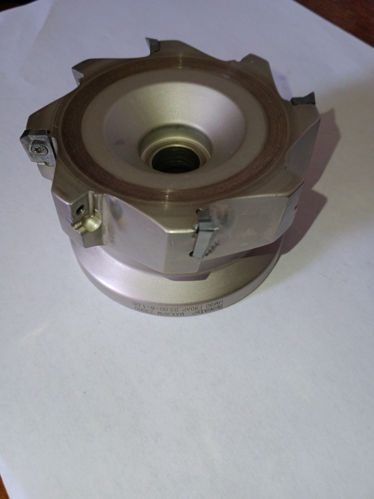 ISCAR HM90 F90AP D3.00-8-1.00 90° indexable face mill / square-shoulder mill