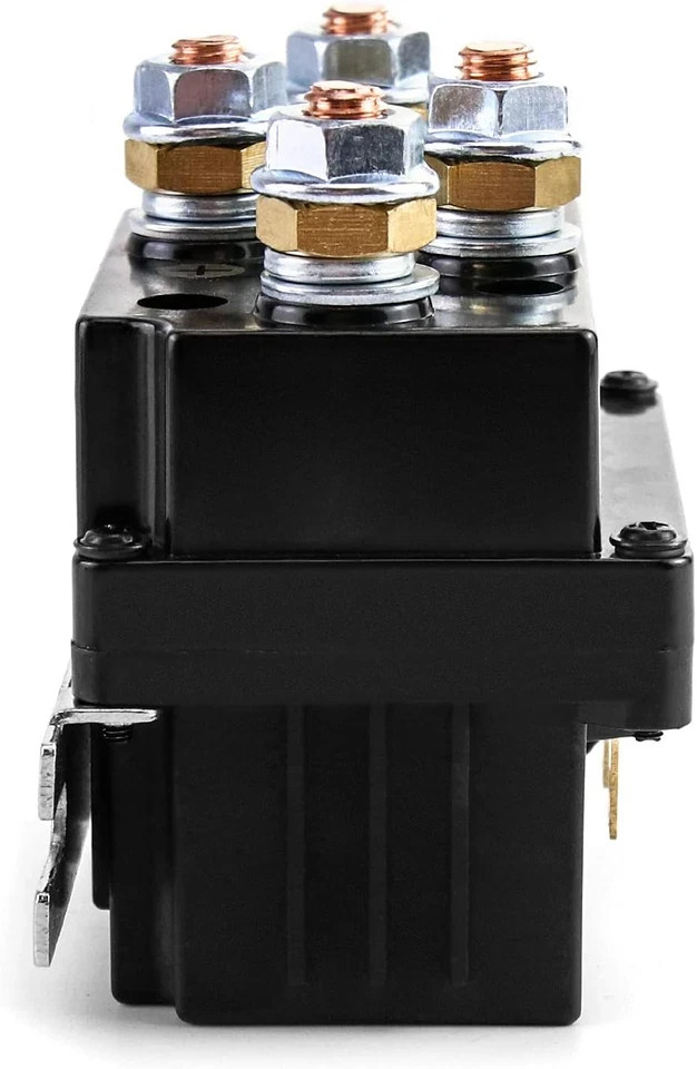 Solenoid Relay, 12V 500A Winch Relay Solenoid Replacement Contactor for 8000-150