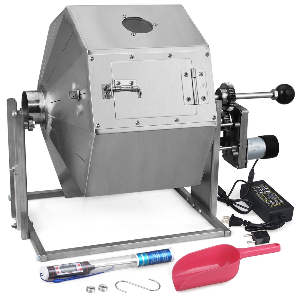 14.5L Electric Coffee Beans Roasting Baking Machine Burner Drum Type 220V/110V