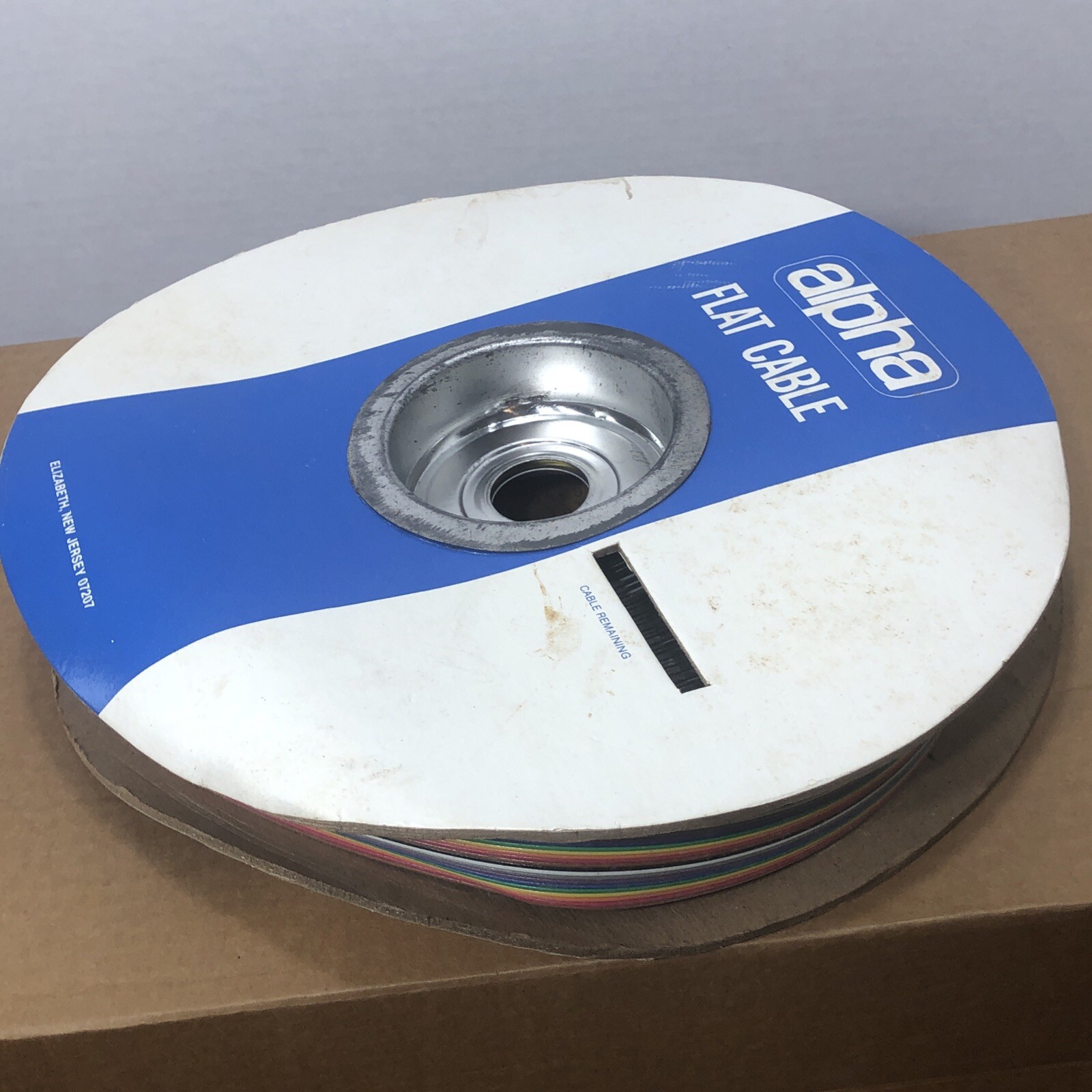 Alpha Flat Bonded Cable Ribbon 3543 30 Conductor 24AWG (19/36) 100ft 30.5M