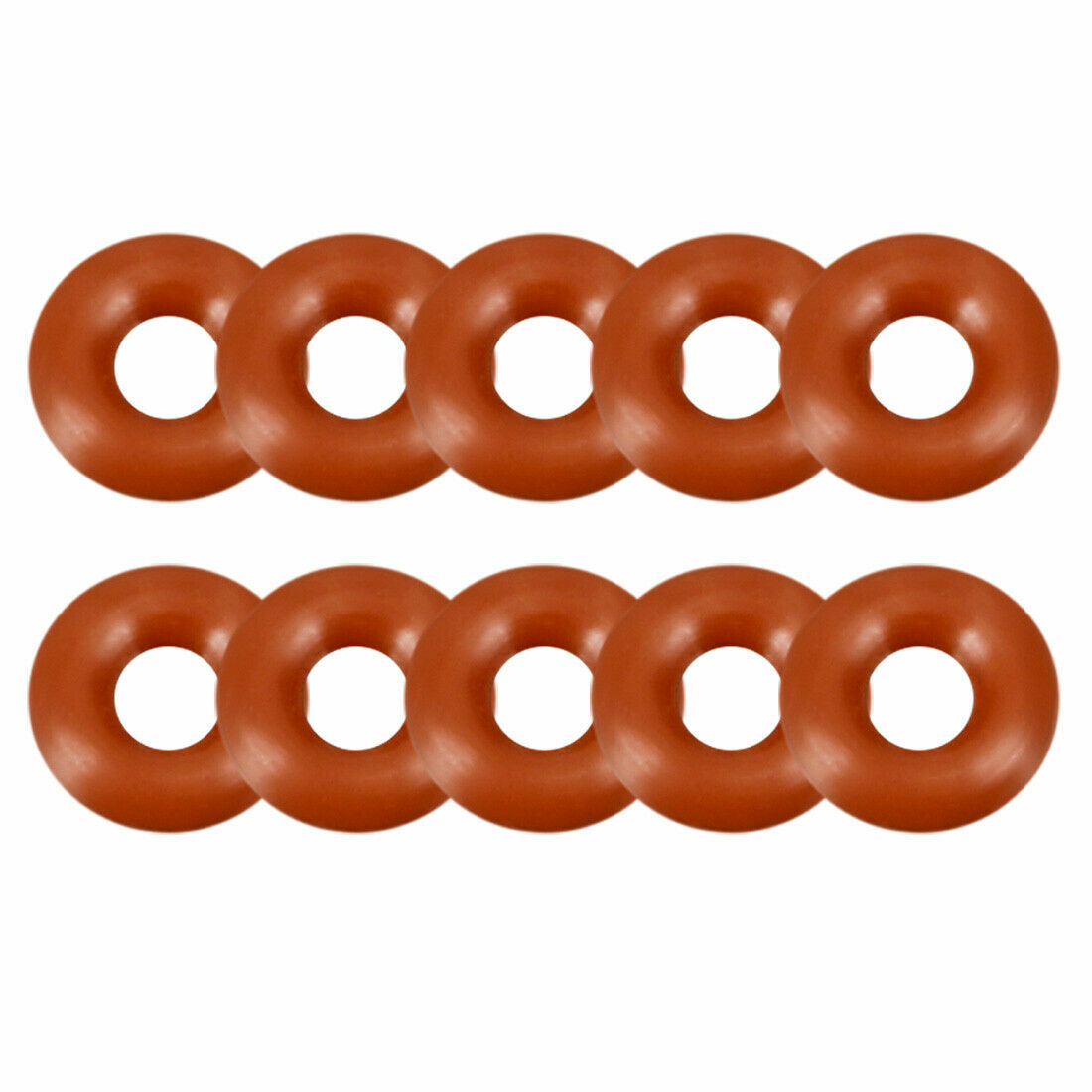 Silicone O-Ring 6mmx2mmx2mm VMQ Seal Rings Sealing Gasket Red 10PCS ✦KD
