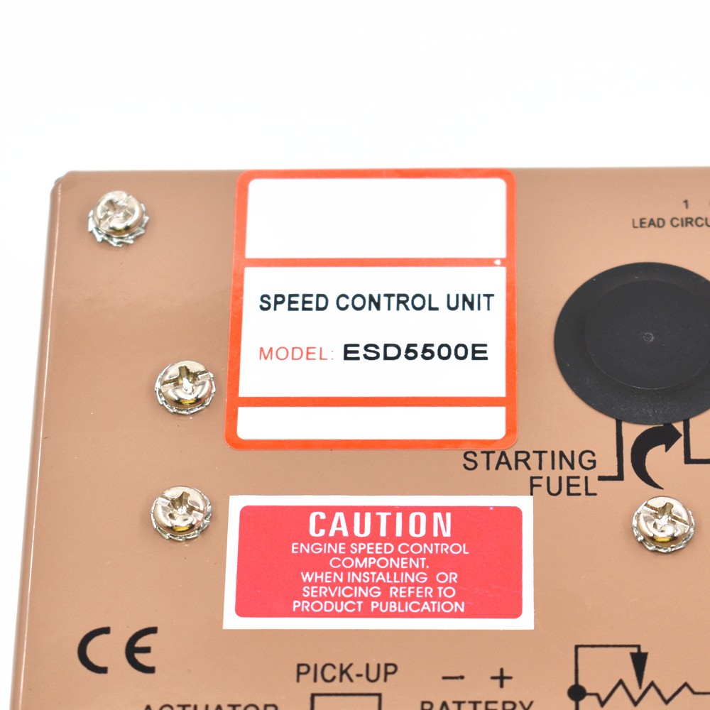 Electronic Engine Speed Controller Governor For Generator Genset Part ESD5500E