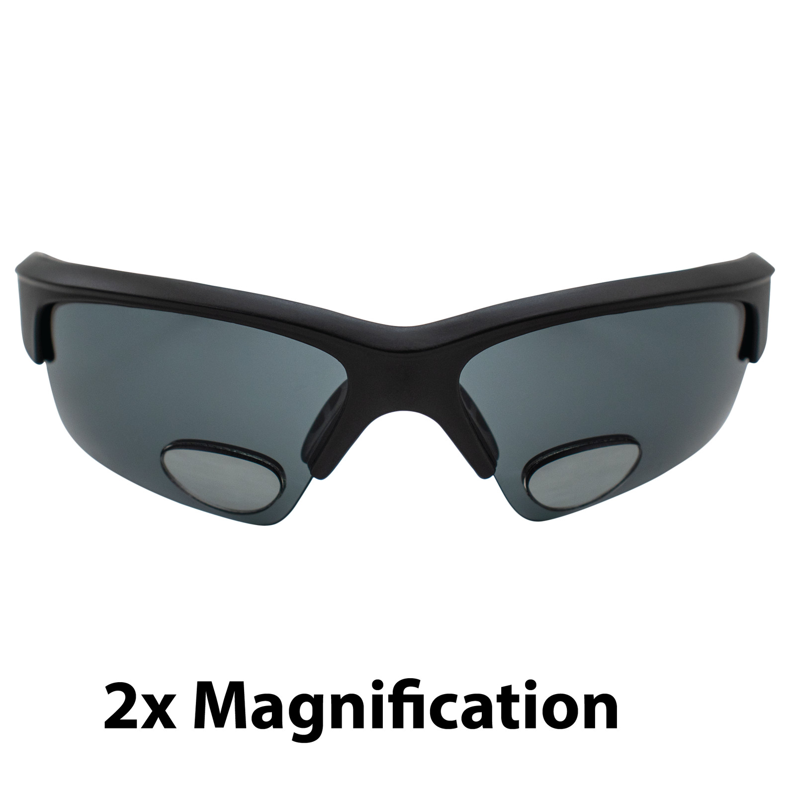 Global Vision BIFOCAL2 2.0 Bifocal BROWN Polarized LENS Sunglasses BLACK FRAME