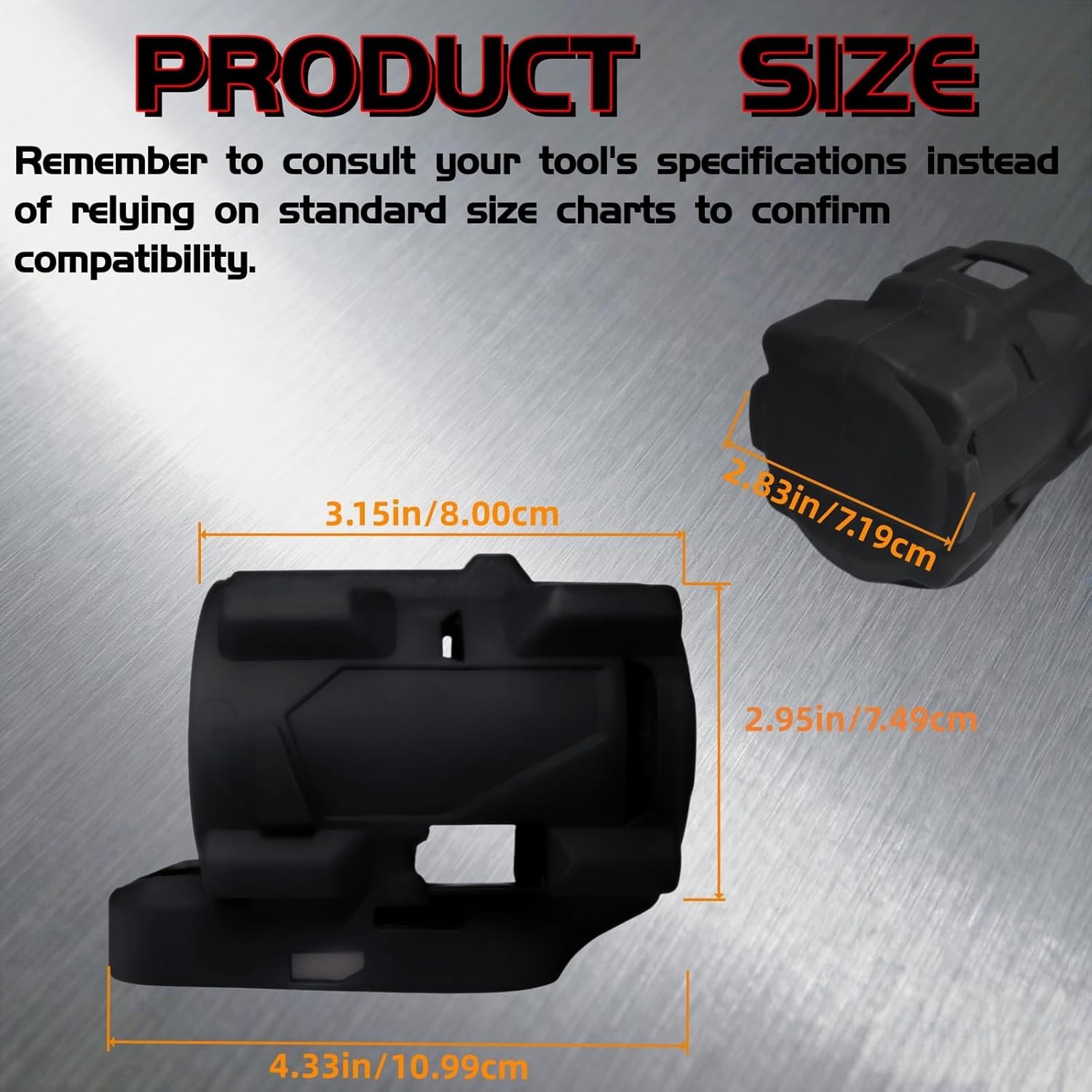 Durable Rubber Protective Boot for M12 FUEL 1/2″ Hammer Drill, Easy Fit & Access