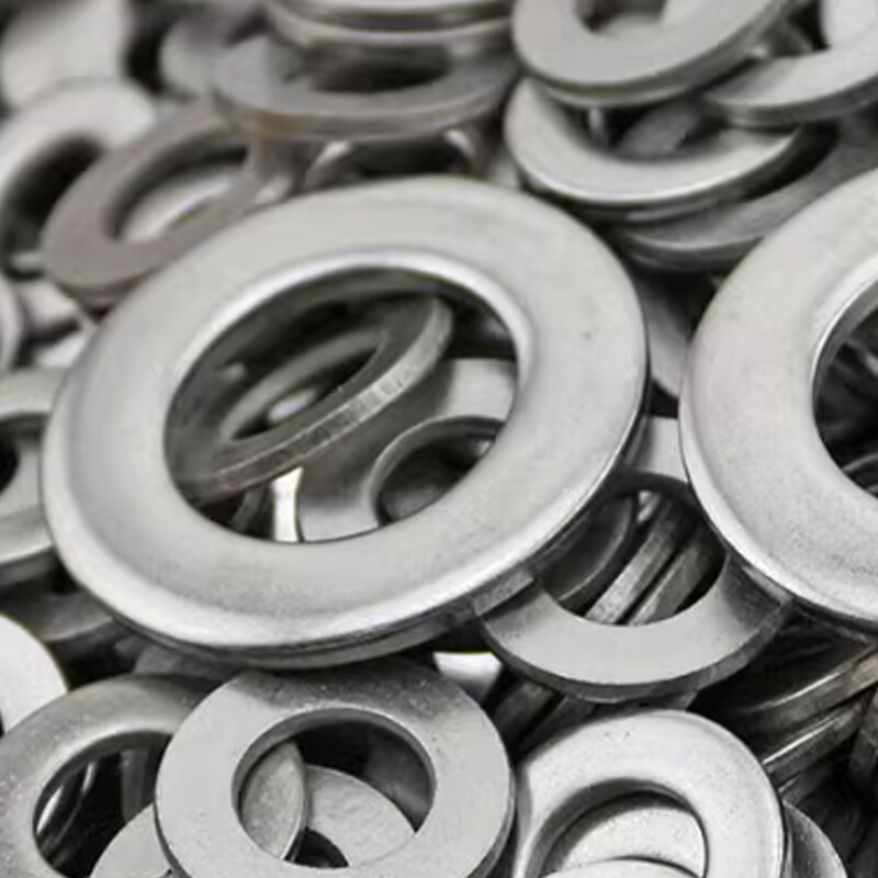 SUS 201 Stainless Steel – Flat Washers Gasket Rings Shim M3 M4 M5 M6 M8 M10 M12