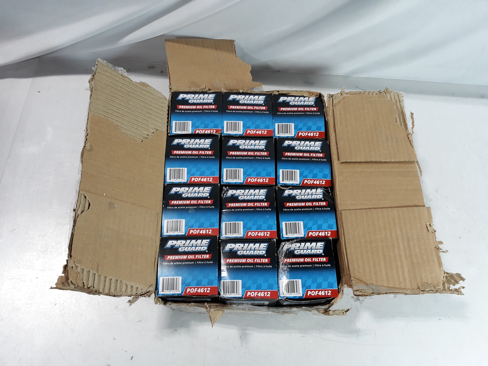 Prime Guard POF4612 Premium Oil Filter 12 PC ISO/QS/TS16949 Certified