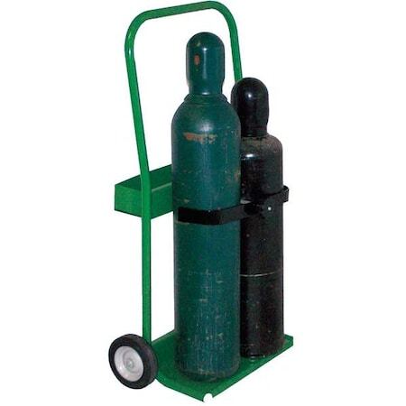 Saftcart 810-6 Welding Cylinder Truck,2 Cyl,200 Lb.