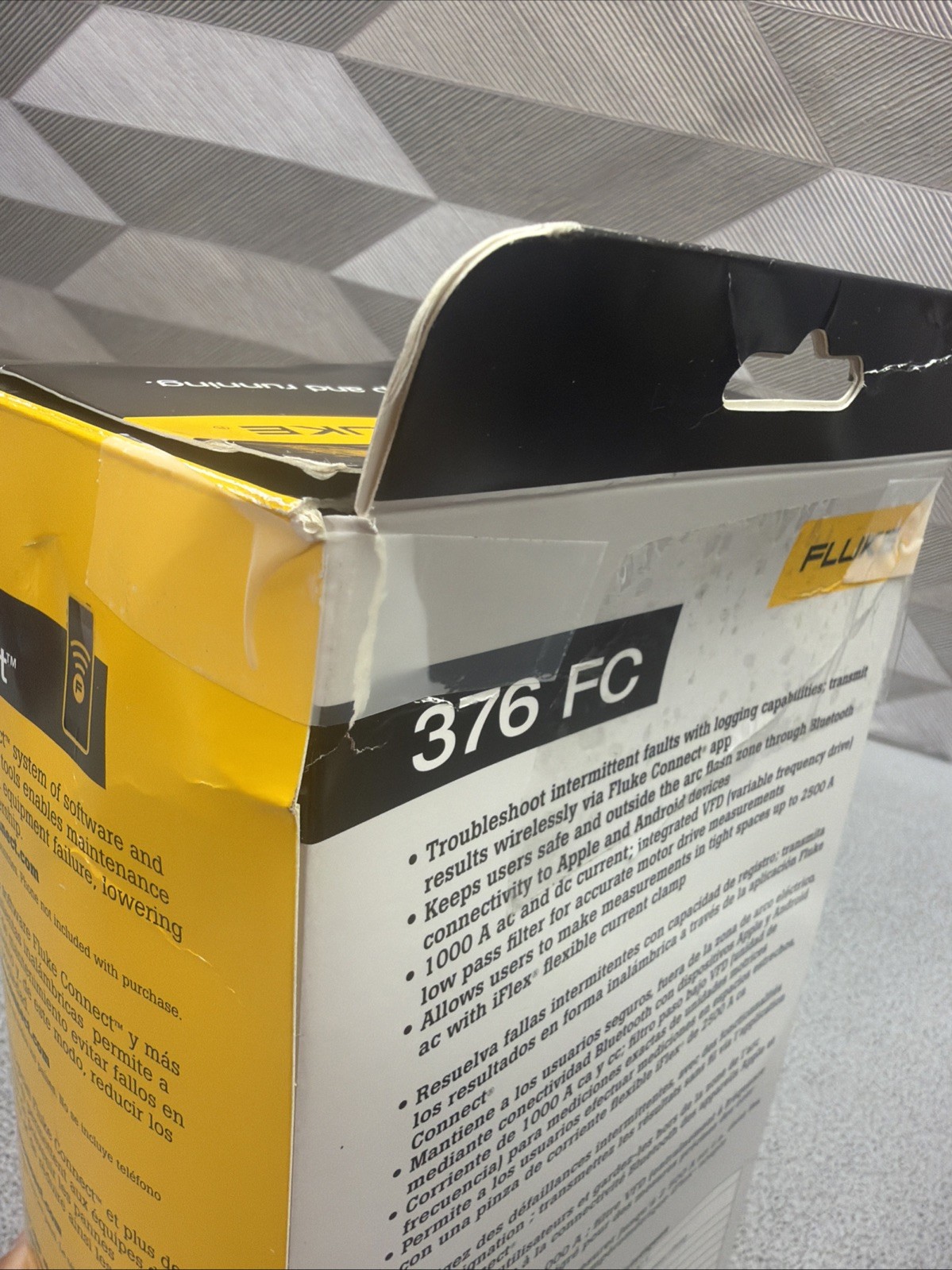 FLUKE 376 FC WIRELESS TRUE-RMS AC/DC CLAMP METER ( NEW OTHER )