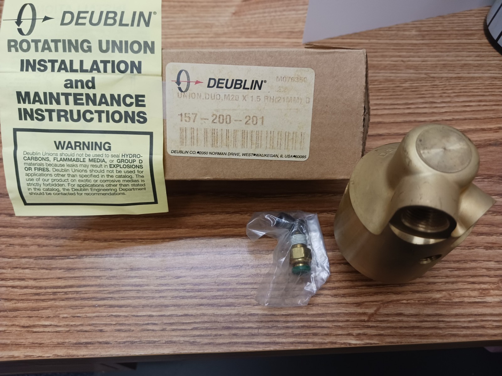 DEUBLIN 157-200-201 / 157200201 (BRAND NEW)