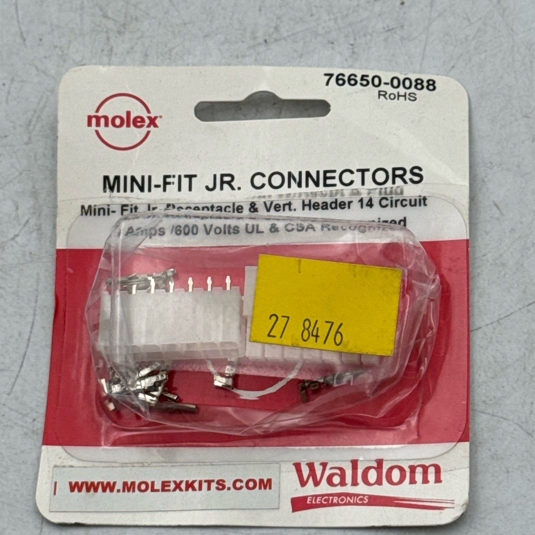 Molex 76650-0088 Mini-Fit Jr Connector Kit 14 Circuit BR8469