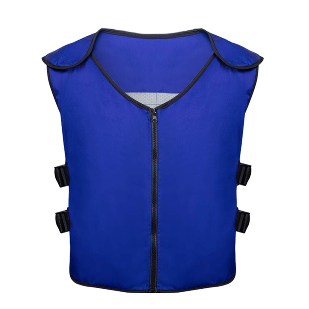SICHUNL Summer Cooling Vest with 20 PCS Reusable Ice packs for Mascot Teens Men
