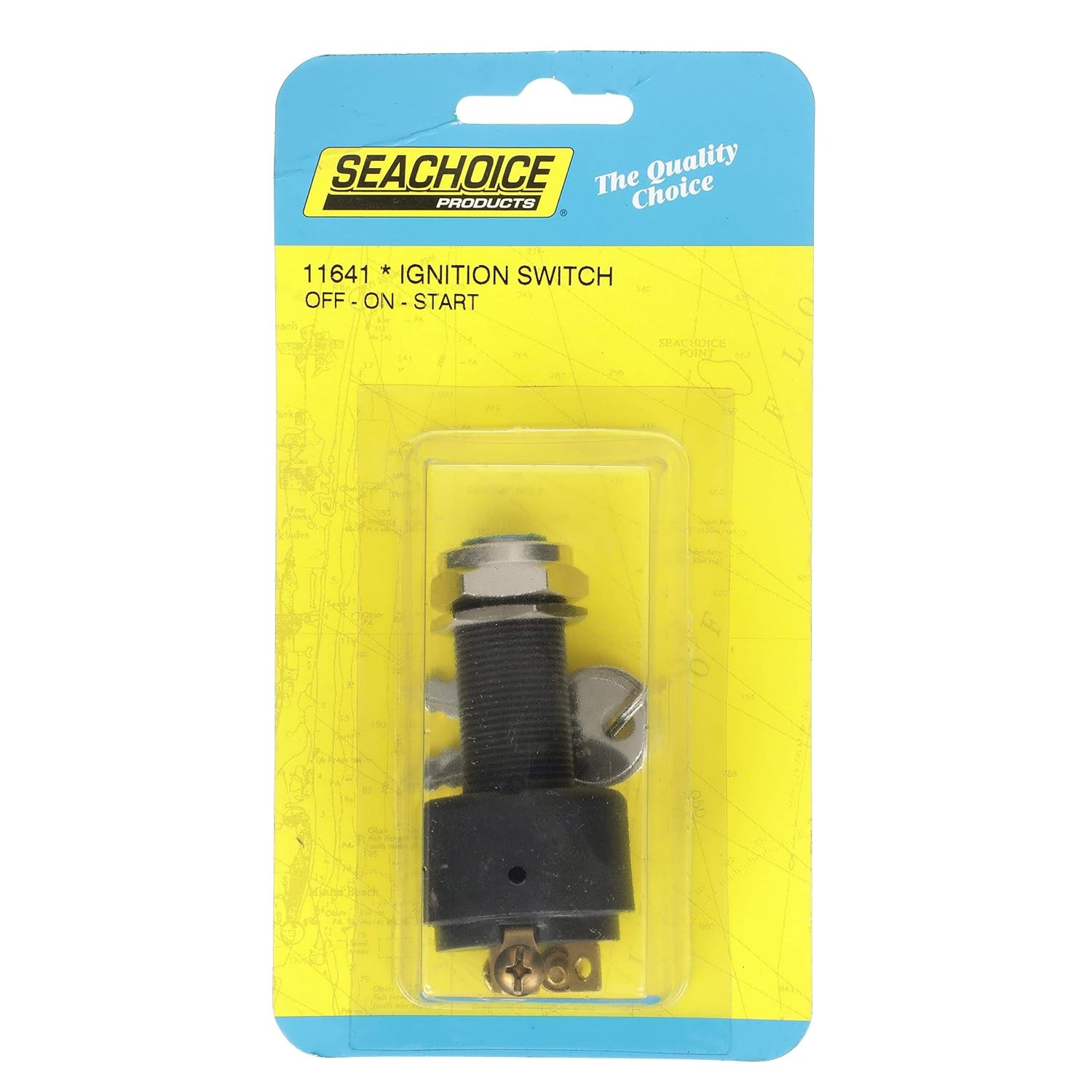 Seachoice 3-Position Heavy Duty Ignition Starter Switch