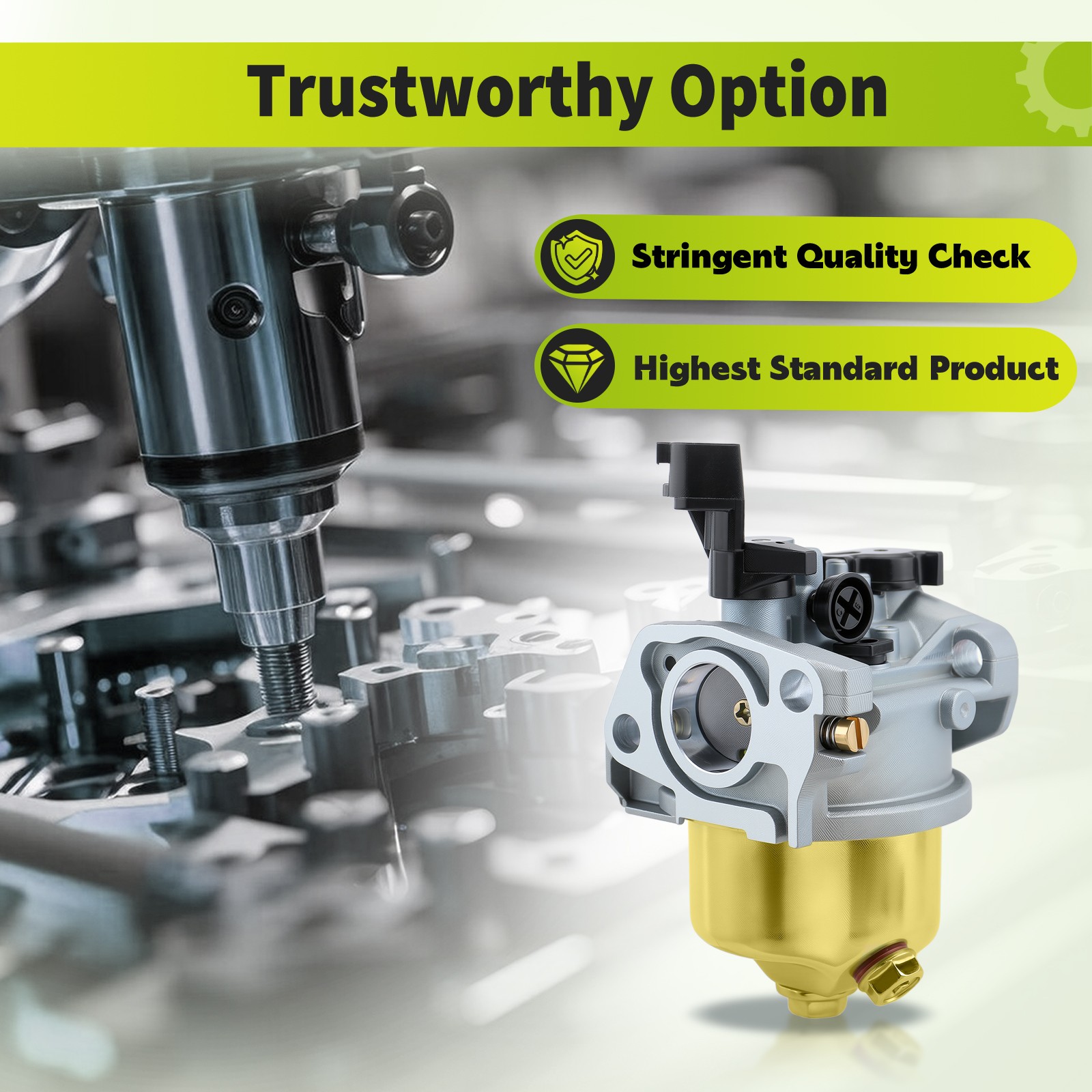 Carburetor for Honda 2KW to 4KW 5.5hp 6.5hp GX160 168FA 168FB 170F Gas Generator