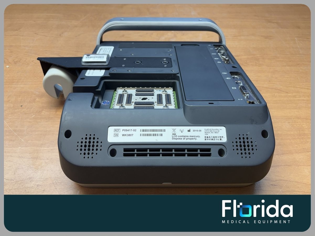 2015 SONOSITE S-NERVE ULTRASOUND P09417-92 W/ KEYBOARD, MOUSE, CABLES/ FOR PARTS