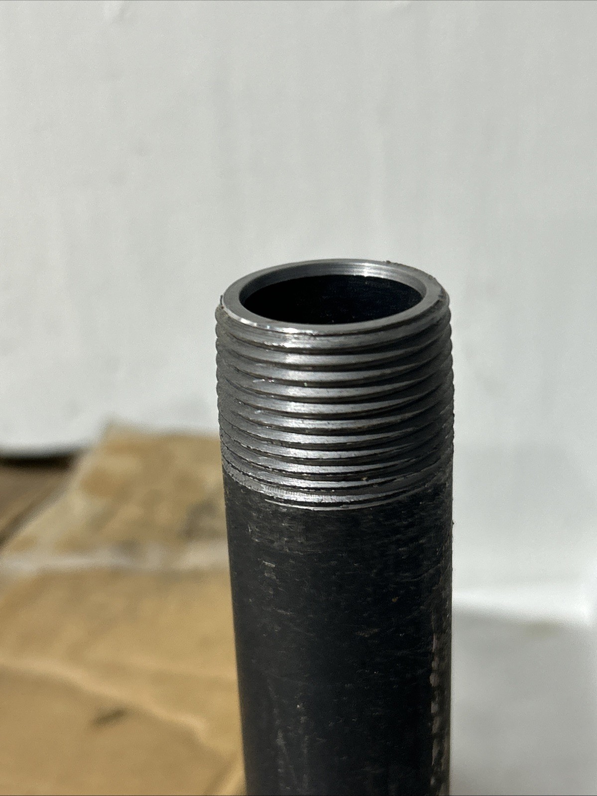 1”x12” Seamless Steel Pipe Nipple Schedule 80. Black, Npt, Service Metal