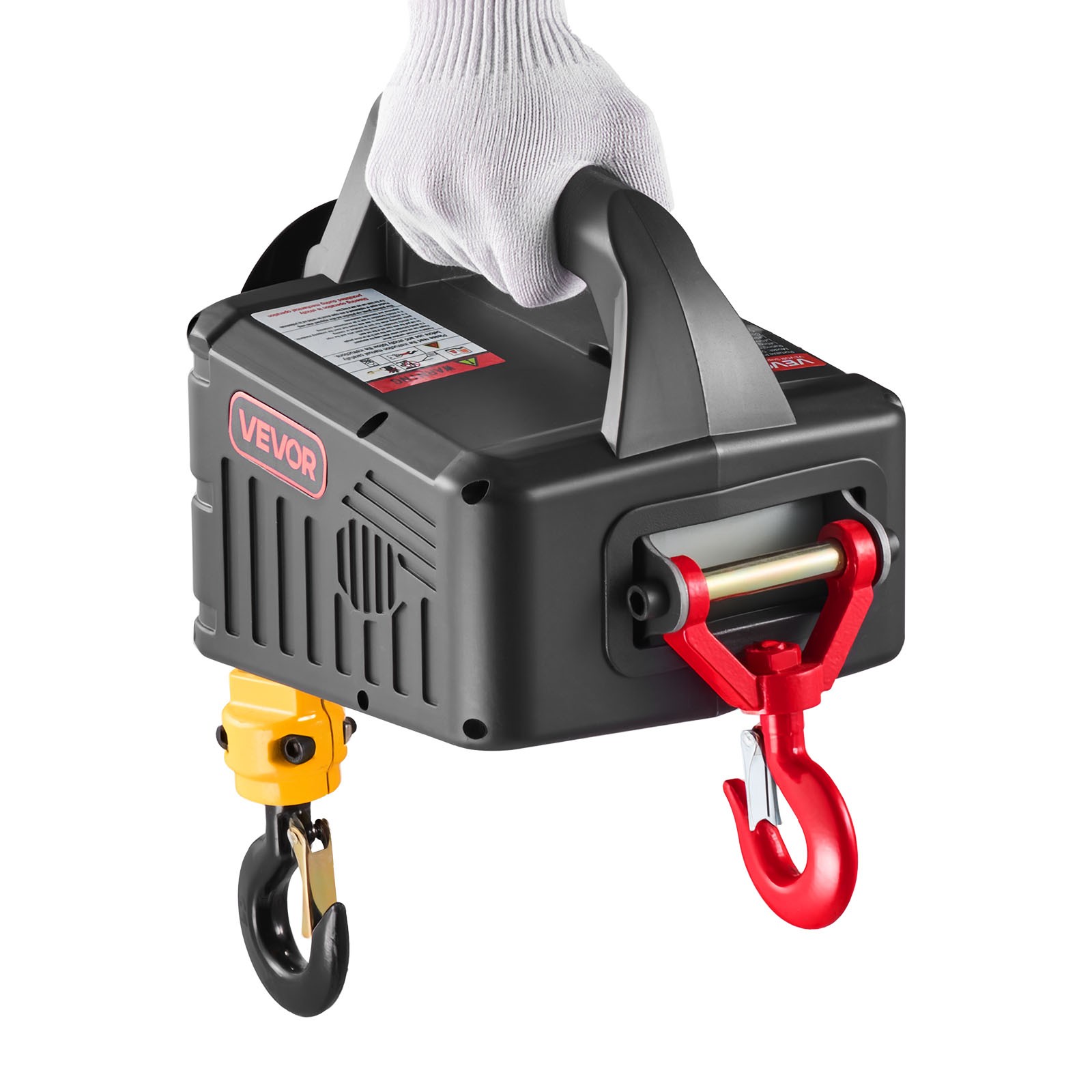 VEVOR 2-in-1 Electric Hoist Winch 1100 lbs Manual Wireless Remote Control
