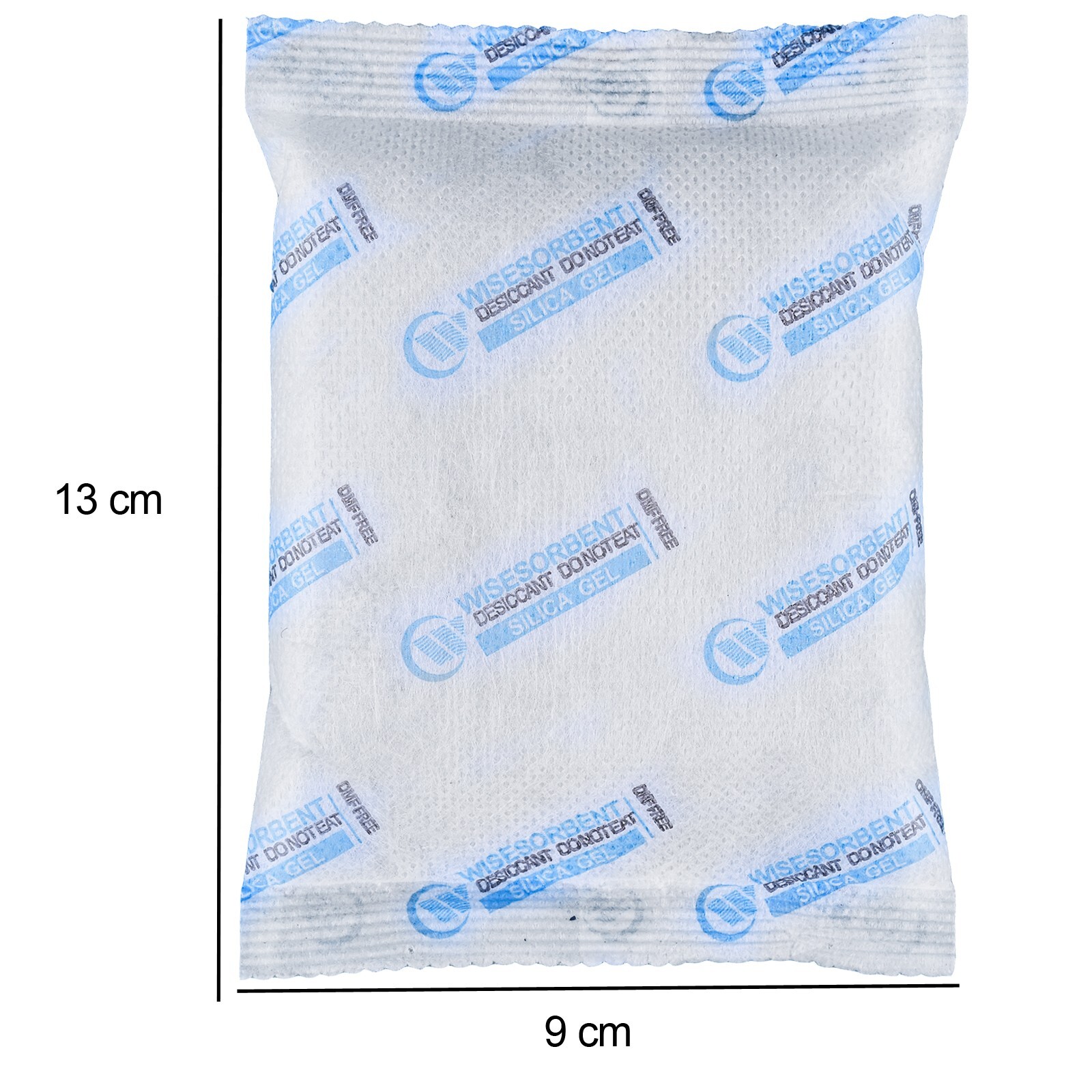 100 Gram 6 Packs Silica Gel Packets Dessicant for Storage, Humidity Packs