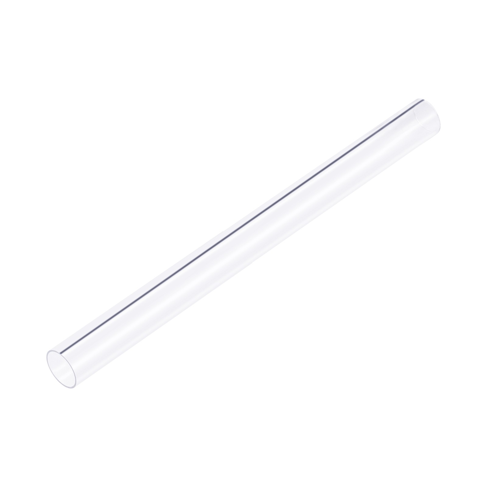 Clear Plastic Rigid PVC Pipe Tubing Tube 23mm ID x 25mm x 0.4m