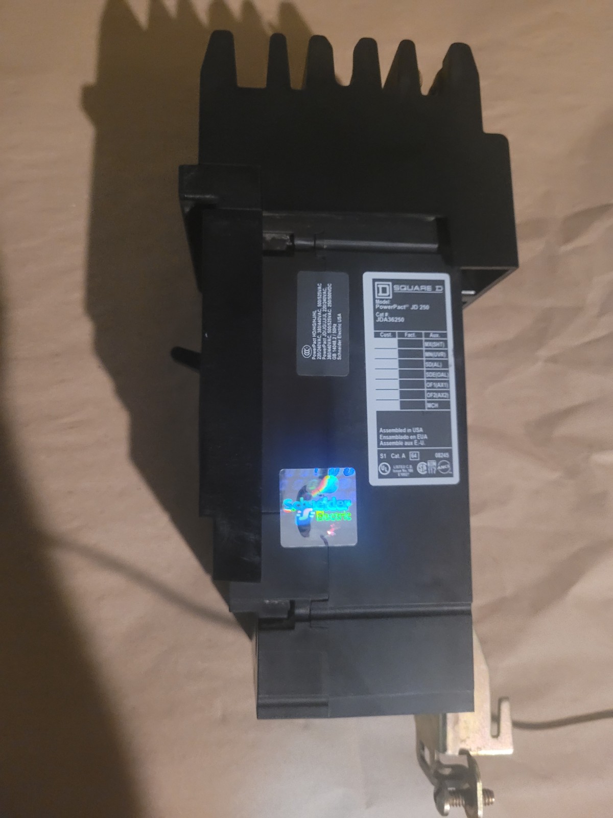 Square D JDA36250 250 A Molded Case Circuit Breaker