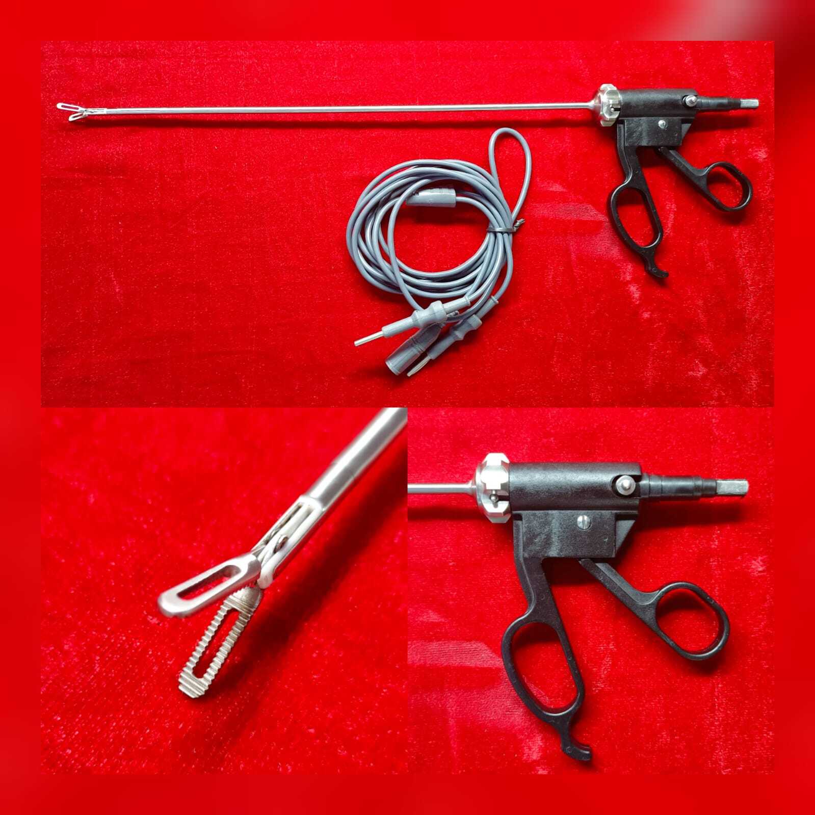 Laparoscopic Bissinger Bipolar Fenestrated 5mm With Cable High Quality Reusable