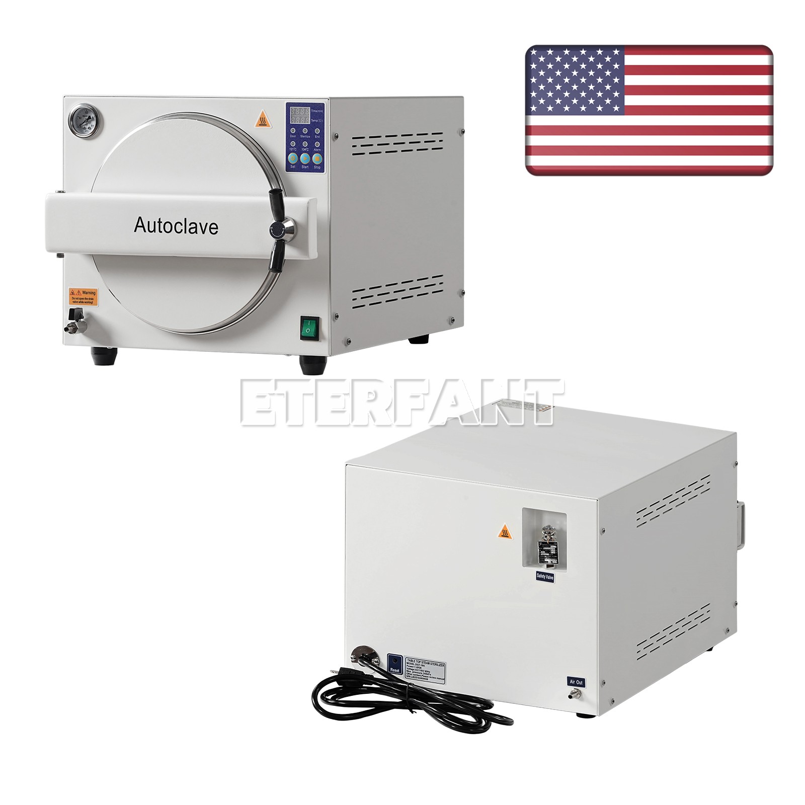 23L ClassN Autoclave Steam Sterilizer Medical Sterilization Equipment Sterilizer