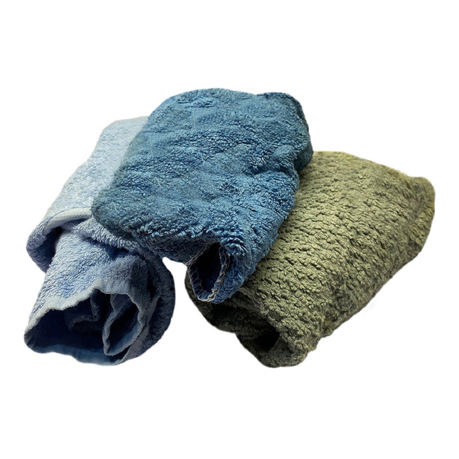 Color Terry Towel 100% Cotton Cleaning Rags – 5 lbs. Box – Multipurpose Cleaning