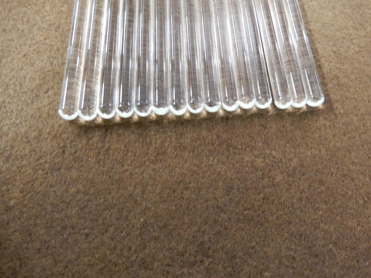 15 Pack 12″ Glass Stirring Rods Round ends for Science Education,Lab/Kitchen