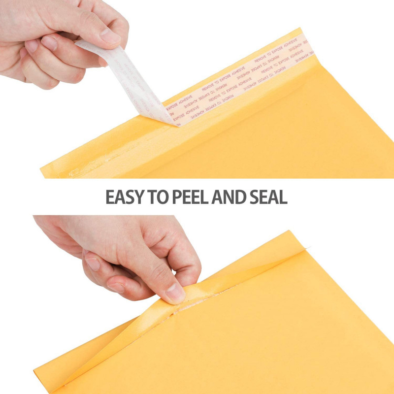 5pcs Kraft Paper Envelope Bubble Bag Unique Bubble Bag Express Delivery