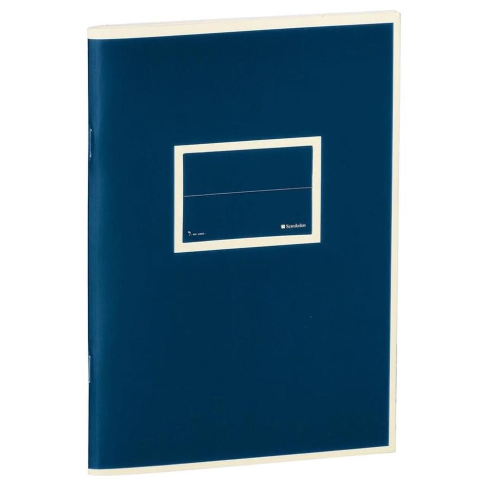 Lined Exercise Notebook (Marine) – A5