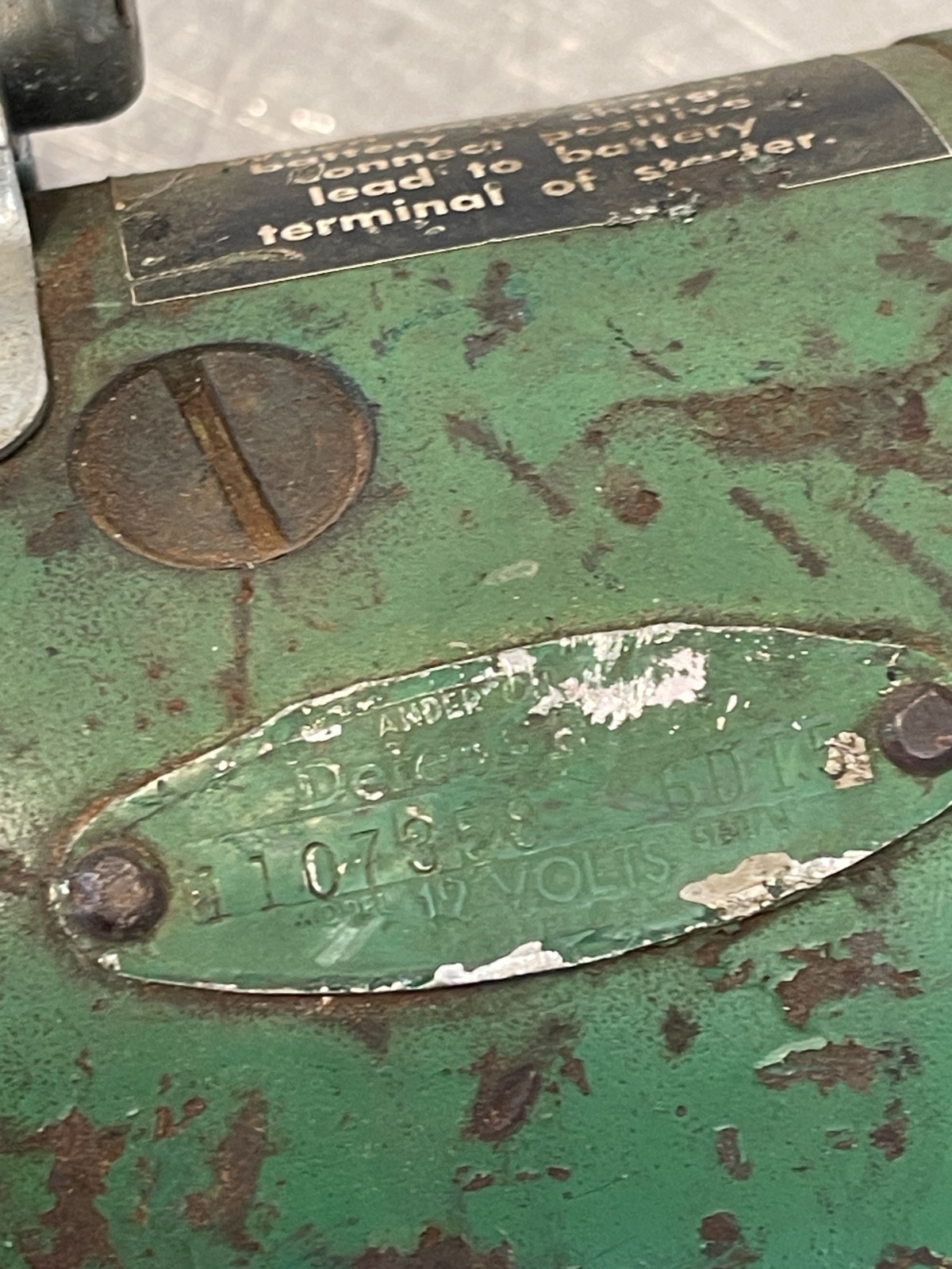 1965 Oliver 1850 Tractor Starter 1107358