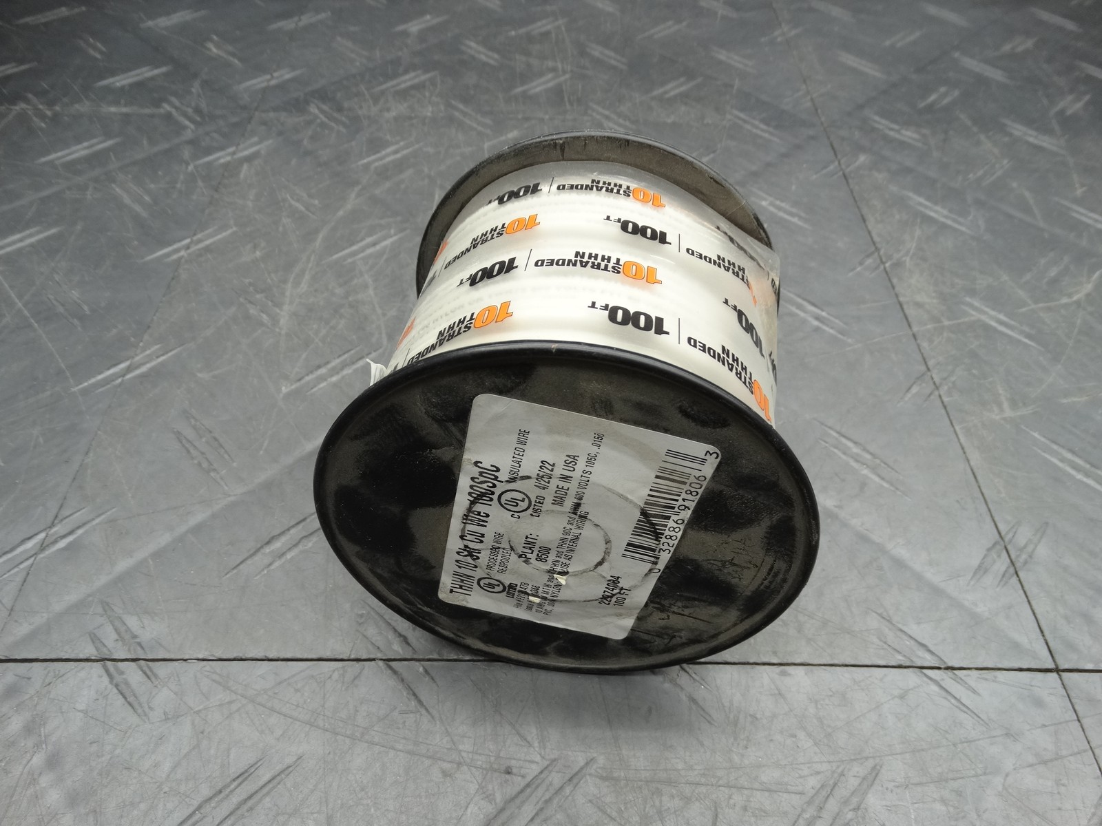 Southwire 100 ft 10-awg Stranded White CU Thhn Wire For Electrical Applications