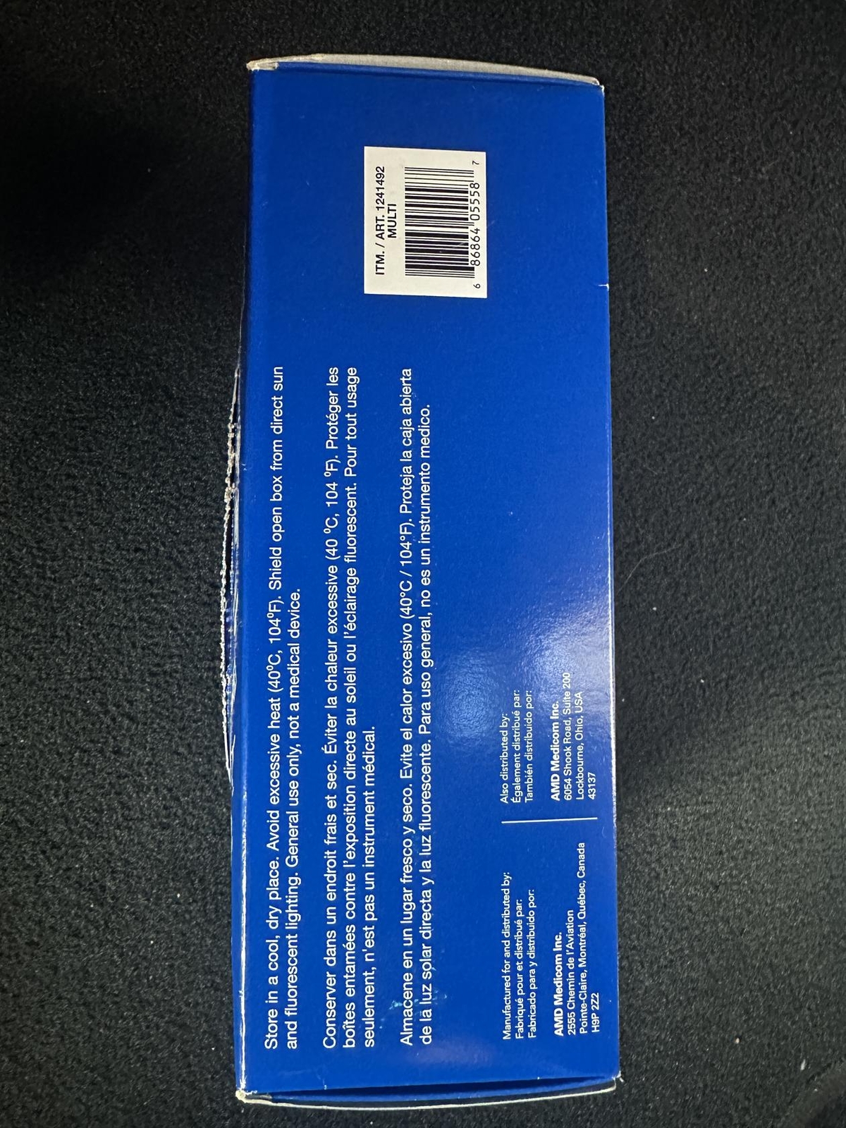 Medicom Vulcan Nitrile Gloves General Purpose 150 Gloves Large