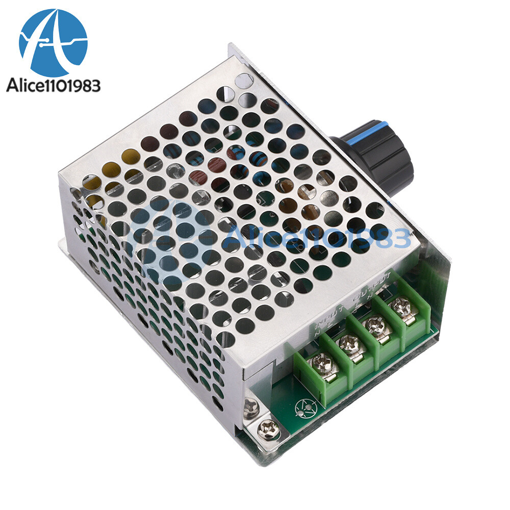 AC 220V to DC 10-210V 20A PWM Motor Speed Controller Governor Voltage Regulator