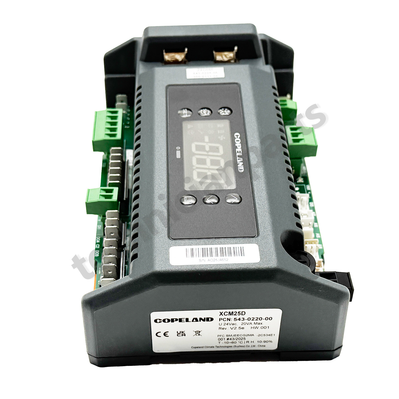 New Emerson XCM25D unit controller 543-0220-00 with built-in display screen