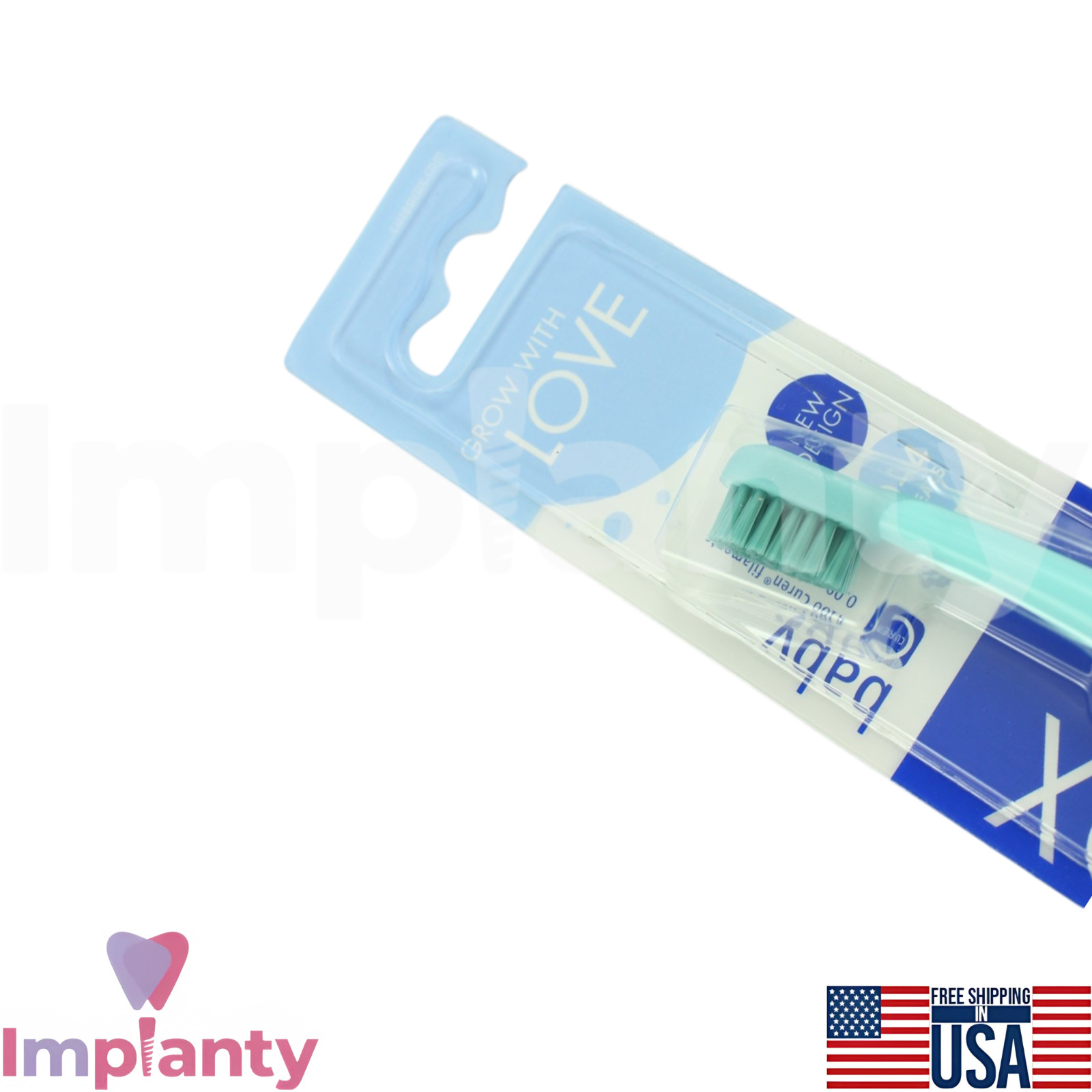 Ultra Soft First Teeth Baby Toothbrush 0-4 Years Gentle Cleaning Dental Hygiene