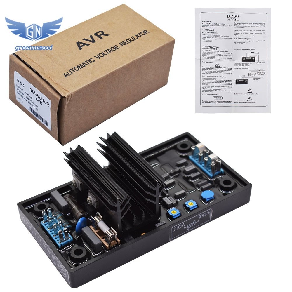 New R230 AVR Automatic Voltage Regulator Electronics Module