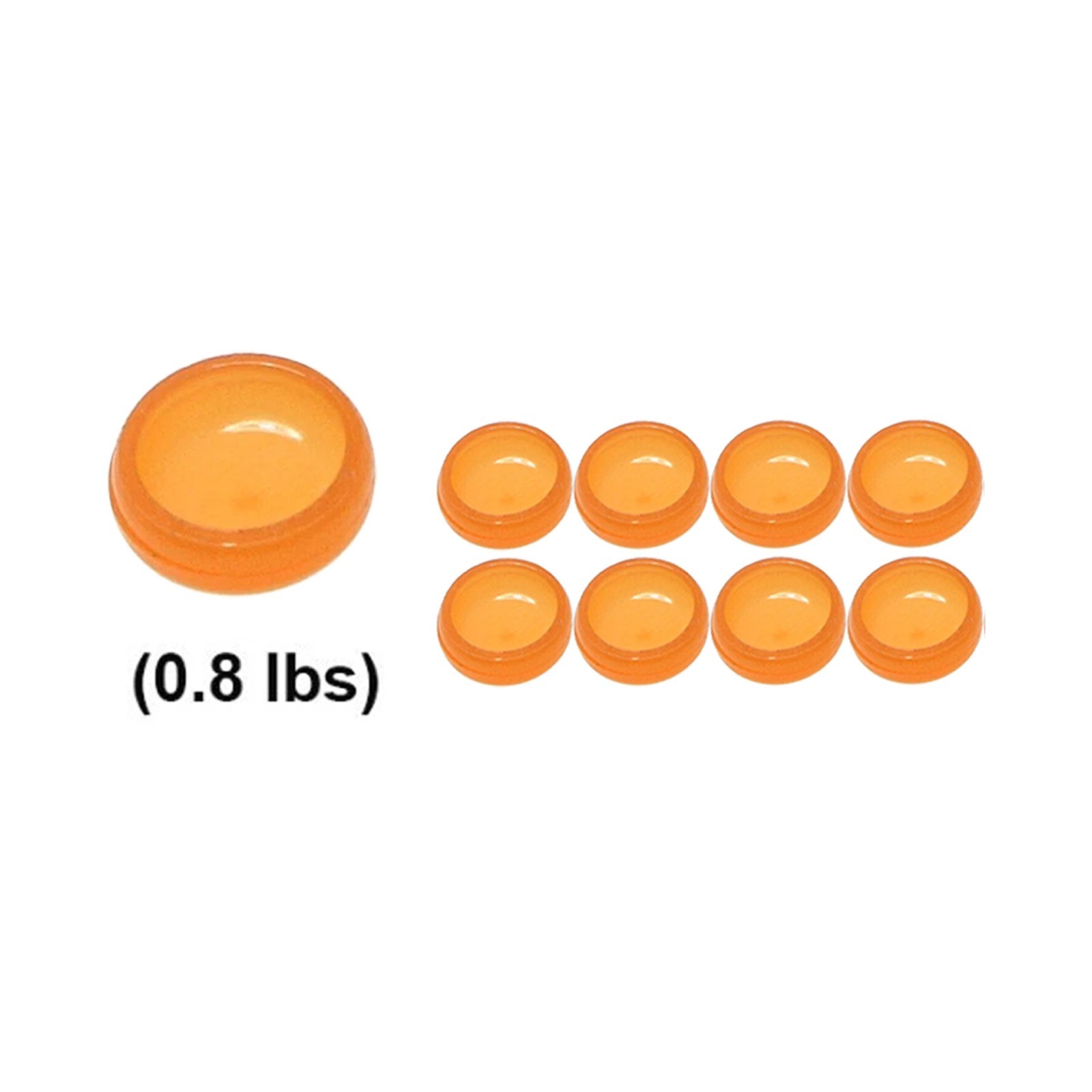US 8Pcs Overdenture Retention Cap Inserts Set for Locator Abutment