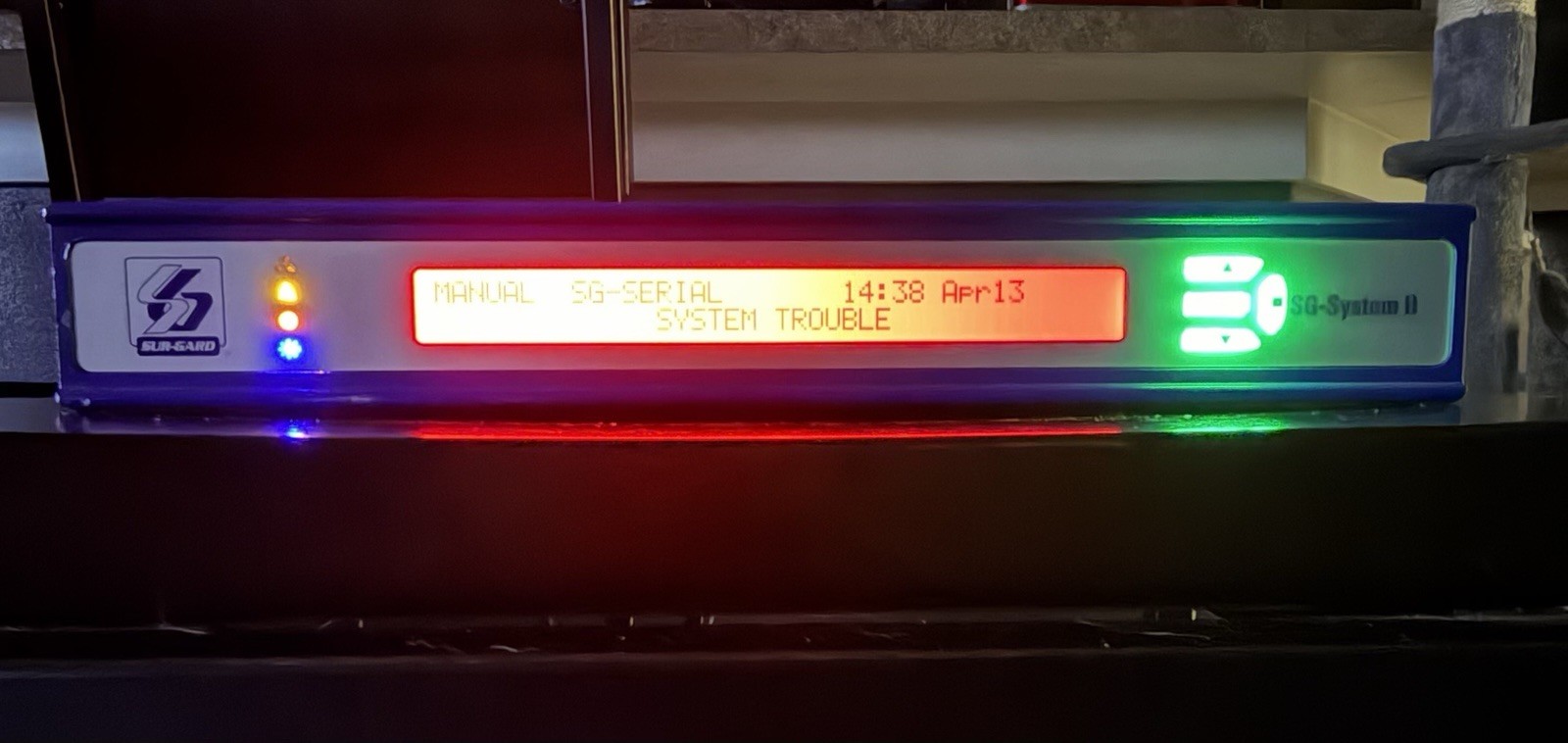 DSC Sur-gard System 2 Network alarm receiver. Model SG System 2