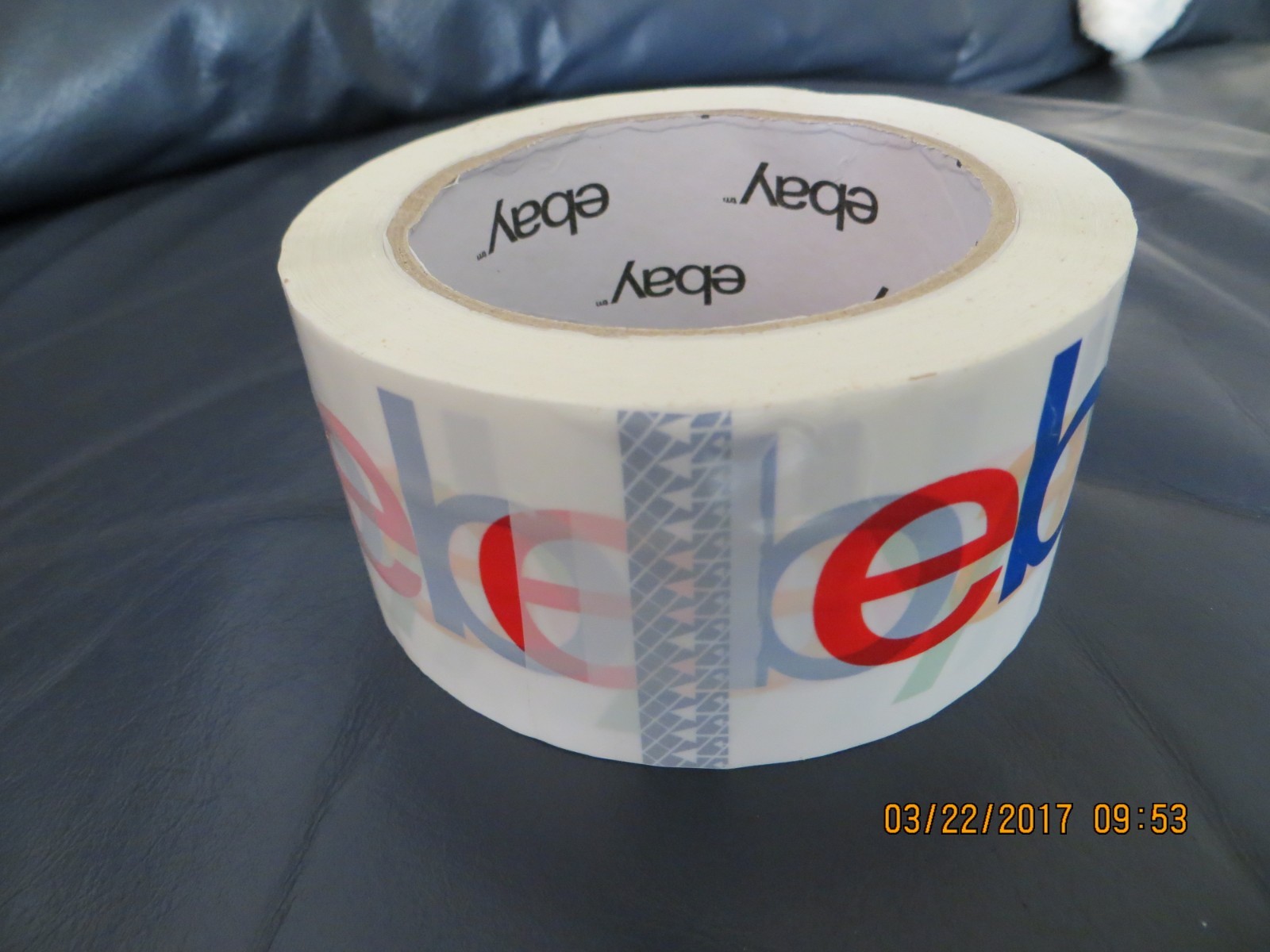 2″ x 75 yard CLASSIC eBay-Branded BOPP Packaging Tape Single Roll FAST FREE SHIP