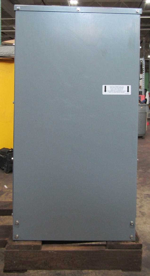 😏 NEW SQUARE D 37.5 kVA TRANSFORMER 480/240 VAC HI 240/120 VAC LO 1∅ EE37S3H