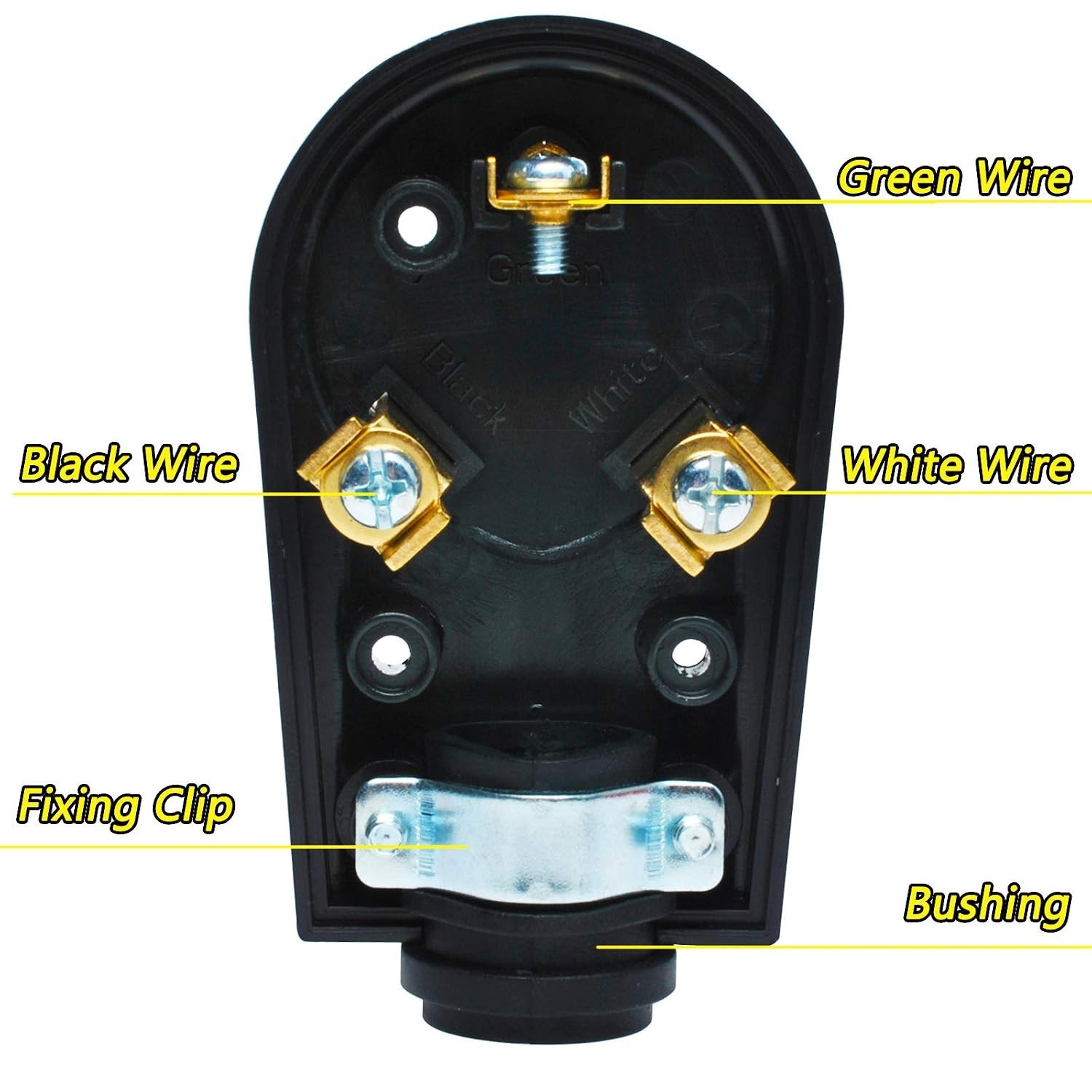 30 Amp RV Plug Male and Female Set, 2 Sets TT-30P/30R Receptacle, 125V Heavy Dut