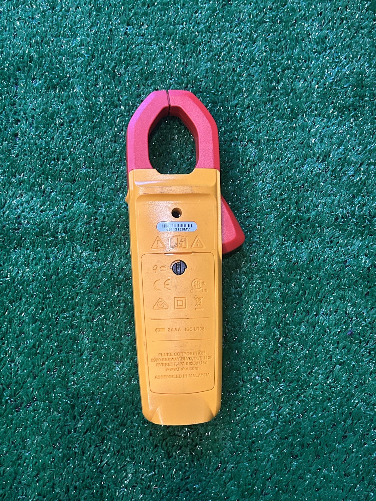 Fluke 323 True-rms Digital Display Clamp Meter Multimeter Sealed Screen Tested