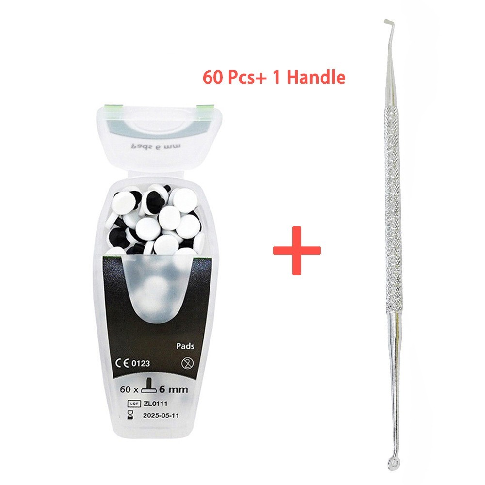 Dental OptraSculpt Foam Pads & Spatula Handle Kit Veneer Composite Resin Filling