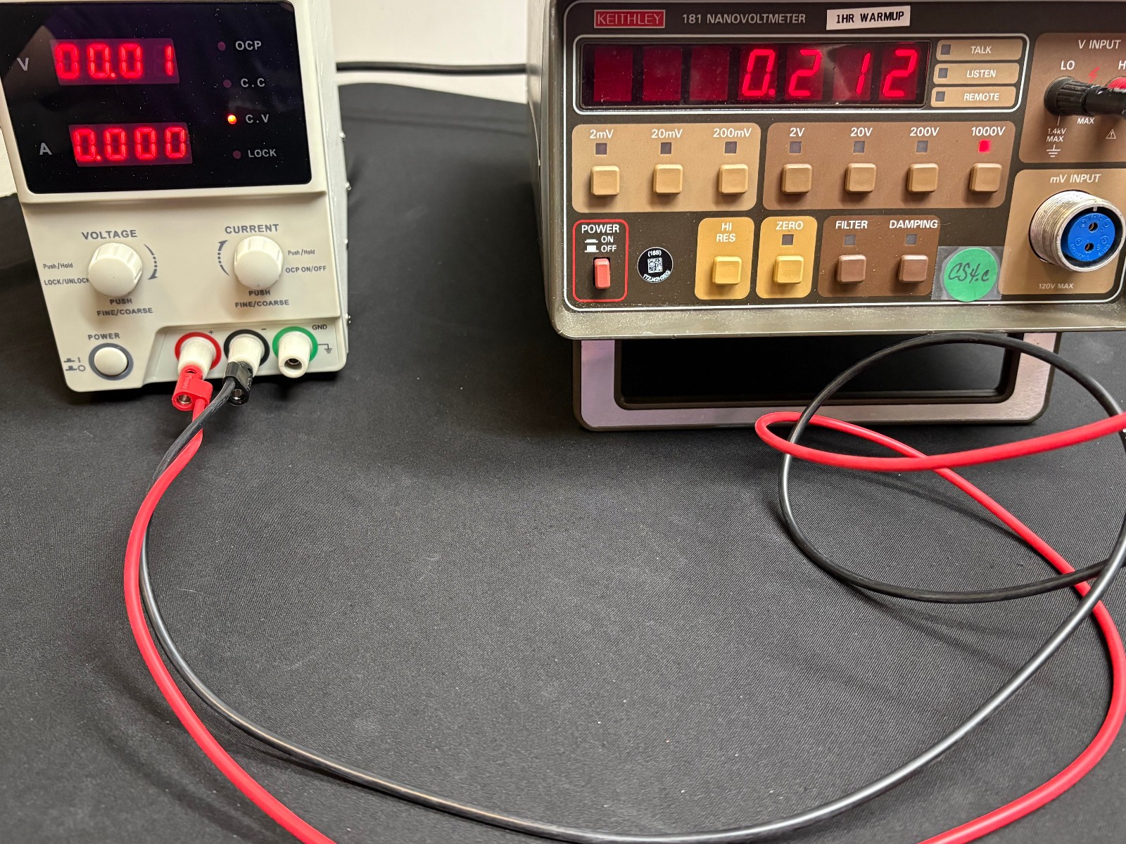 Keithley 181 Nanovoltmeter Sensitive DC Voltmeter Functional