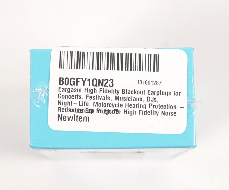 Eargasm Earplugs 15dB NRR For Smaller Ears EG-21 Transparent Color